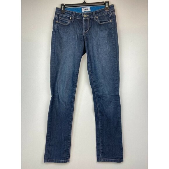 Paige Skyline Skinny Blue Jeans Size 26 - Picture 2 of 12